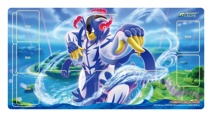 Pokemon Card Game Rubber Playmat Gigantamax Urshifu Rapid Strike Master