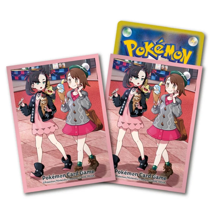 Deck Sleeves POKÉMON TRAINERS Off Shot! Gloria & Marnie