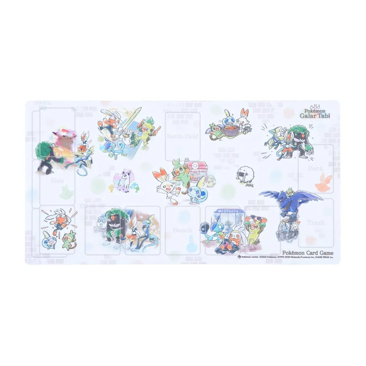 Rubber Playmat Pokémon GalarTabi
