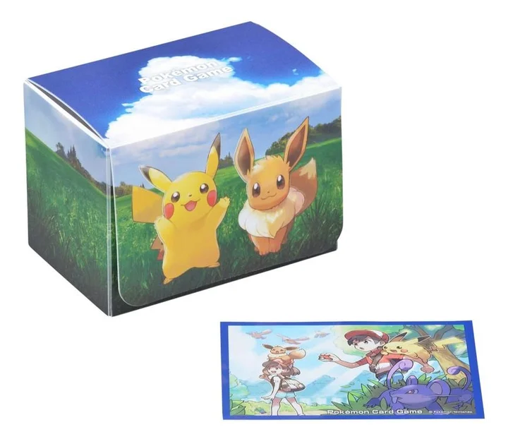 Deck Box & Sleeves Pikachu & Eevee