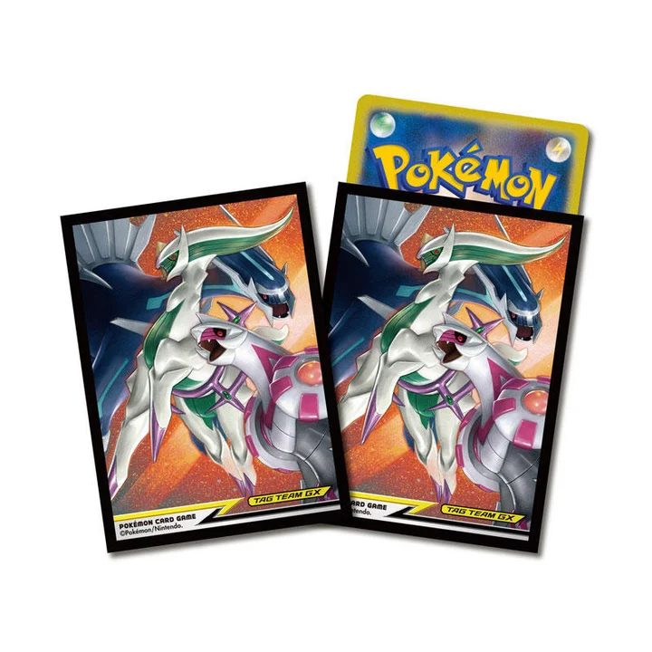 Deck Sleeves Arceus, Dialga, & Palkia Tag Team GX