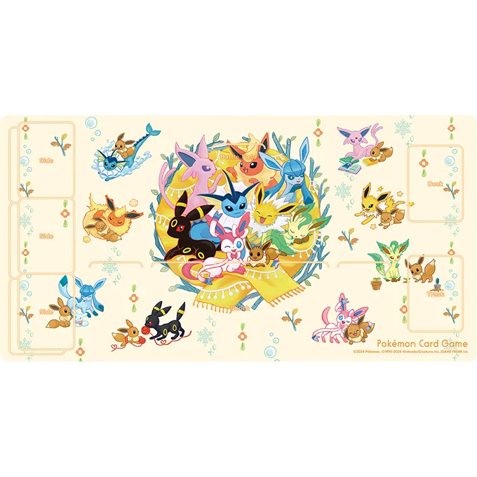 Rubber Playmat Eevee Evolutions
