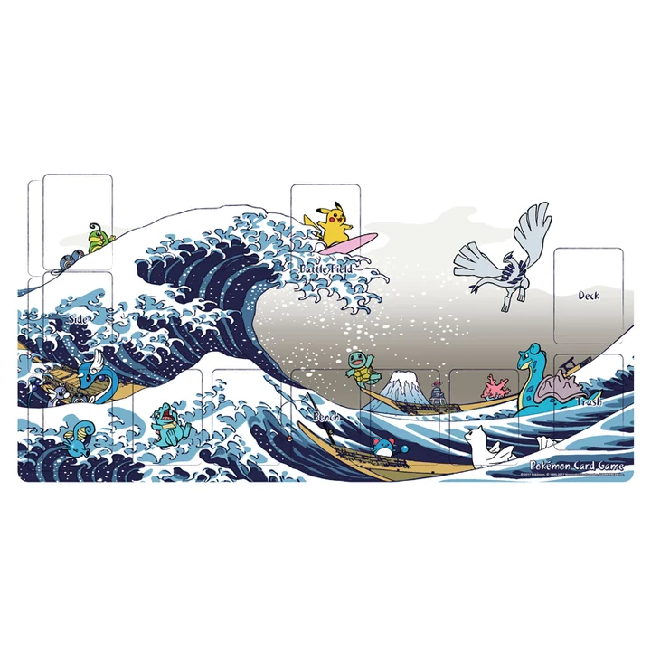 Rubber Playmat Mt. Silver Ukiyo-e