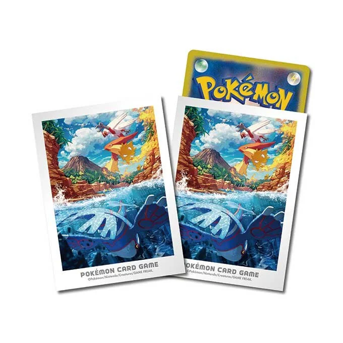 Deck Sleeves Hoenn Adventure - Kyogre & Blaziken