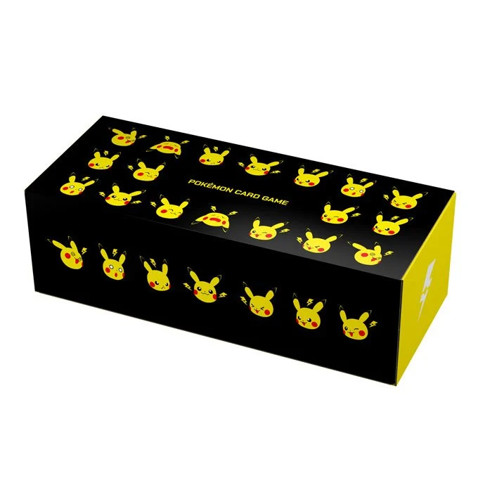 Long Card Storage Box Pikachu & Thunder