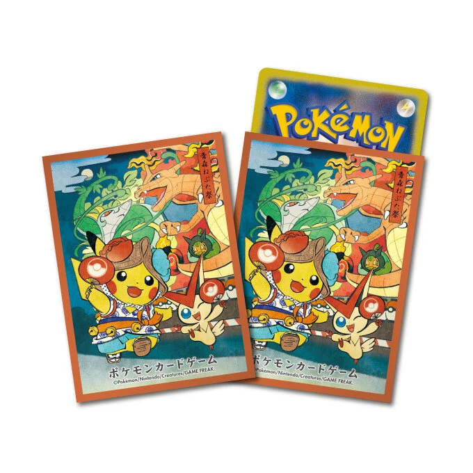 Deck Sleeves Nebuta Festival Playing Pikachu