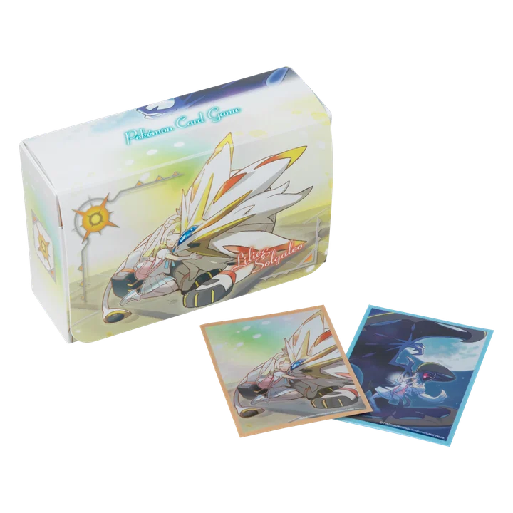 Double Deck Case & Sleeves Lillie, Solgaleo & Lunala