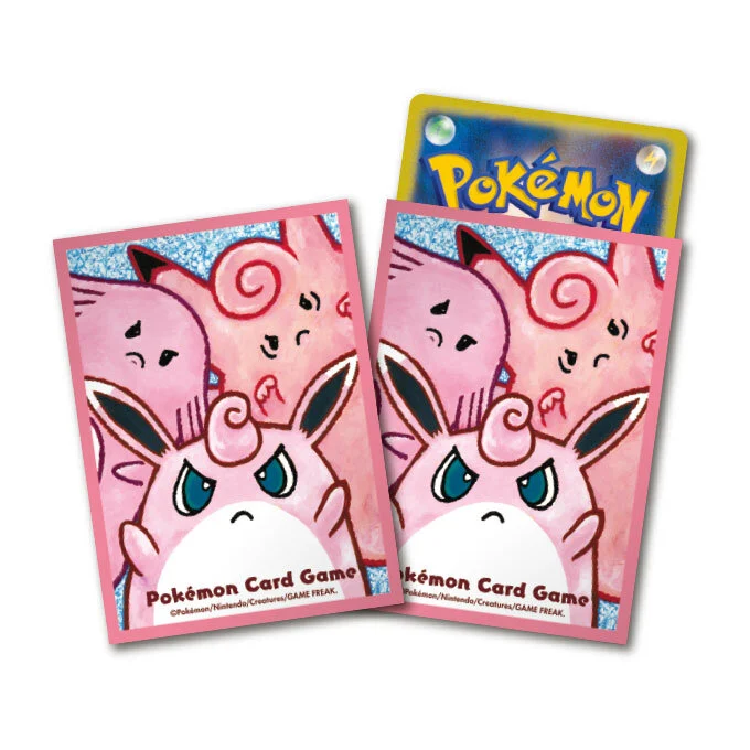 Deck Sleeves Chansey, Wigglytuff & Clefable
