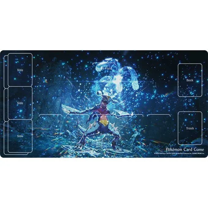 Rubber Playmat Water Type Terastal Garchomp
