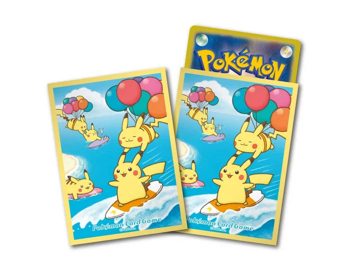 Deck Sleeves Flying Pikachu & Surfing Pikachu