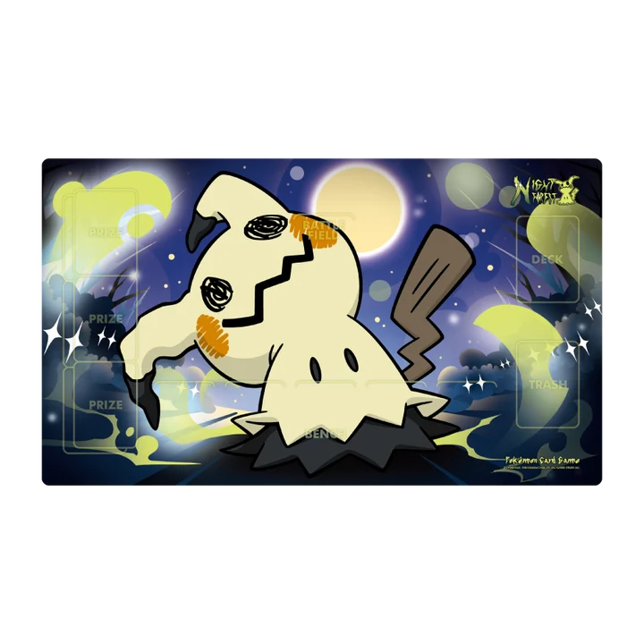 Playmat Mimikyu and Night Forest