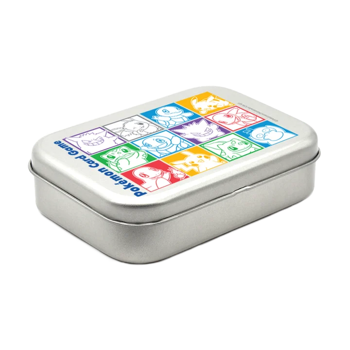 Round Tin Case Pokémon Square