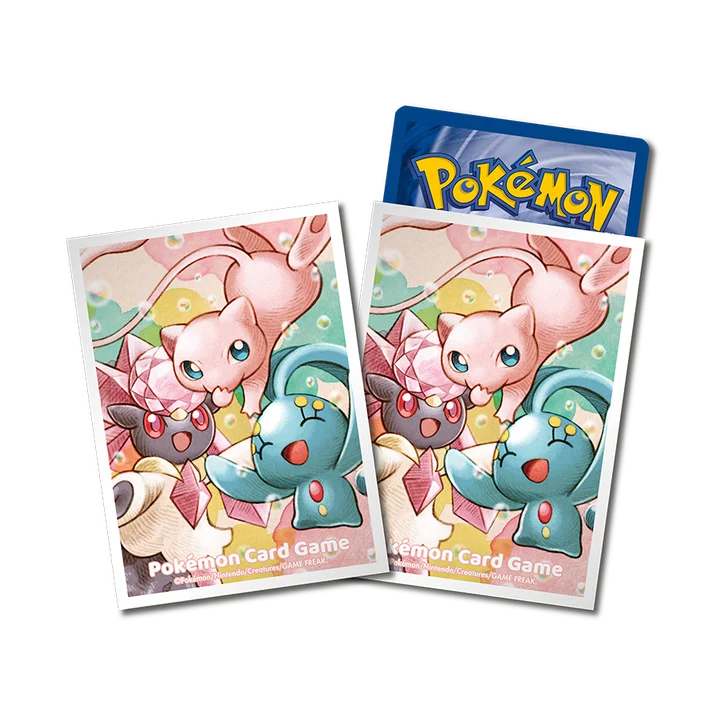 Card Sleeves Mew & Manaphy & Diancie