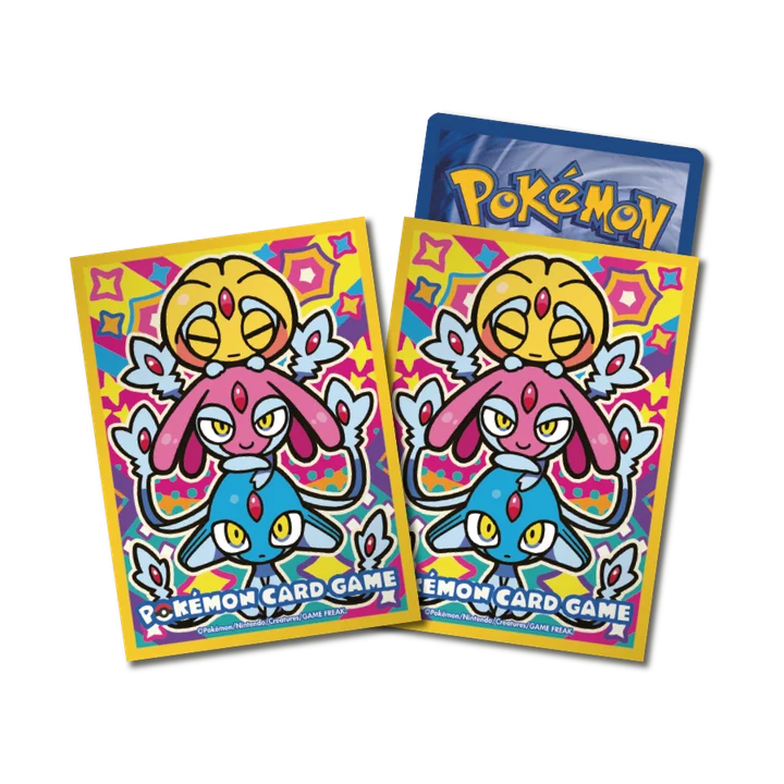 Card Sleeves Colorful Triple Uxie & Mesprit & Azelf
