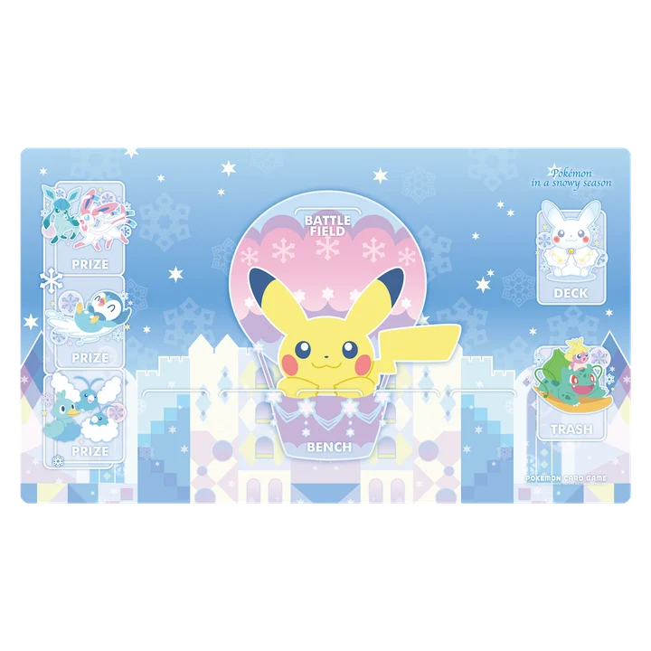 Playmat Snow seasons: Pikachu