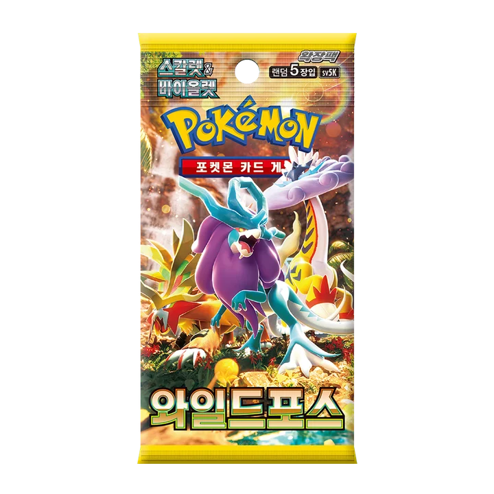 Scarlet & Violet Booster Pack Wild Force