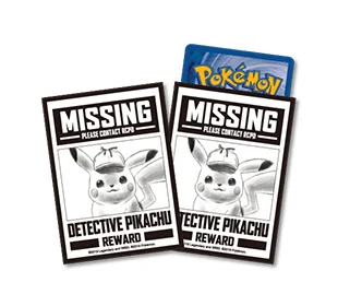 Card Sleeves Detective Pikachu Missing