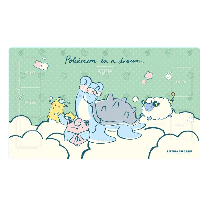 Playmat Pokémon in a dream: Lapras