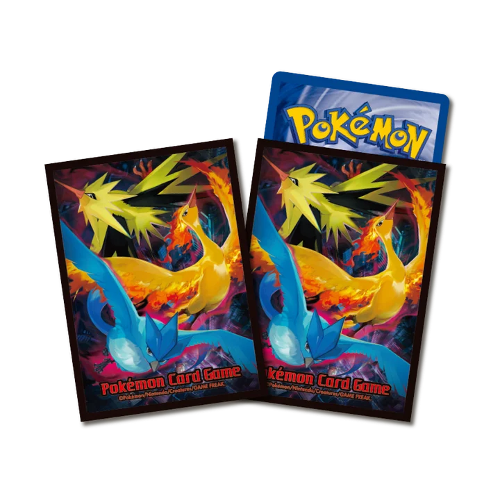 Card Sleeves Moltres & Zapdos & Articuno