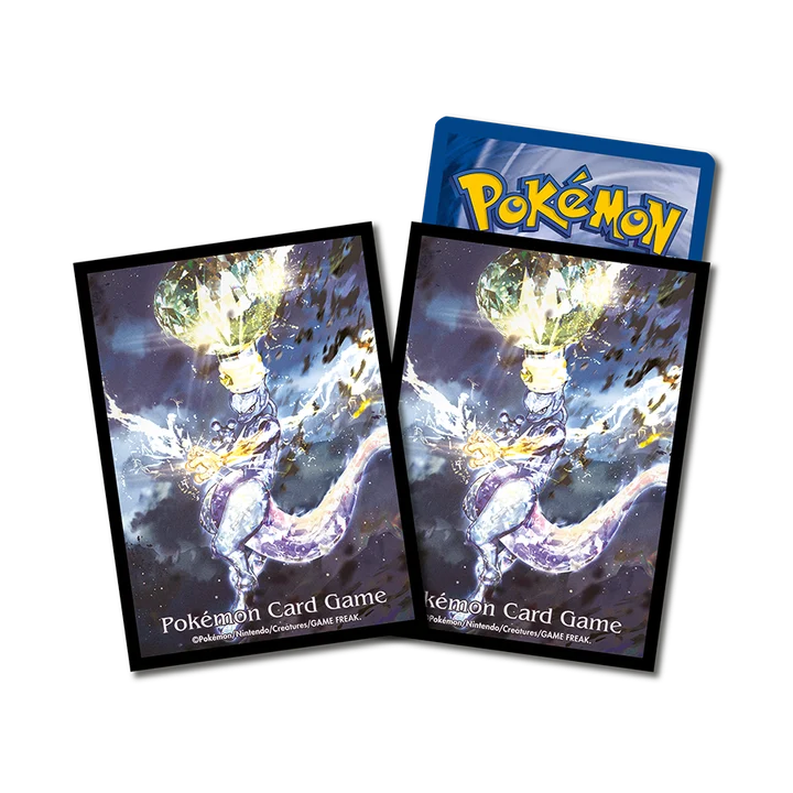 Premium Card Sleeves Lightning Terastal Mewtwo