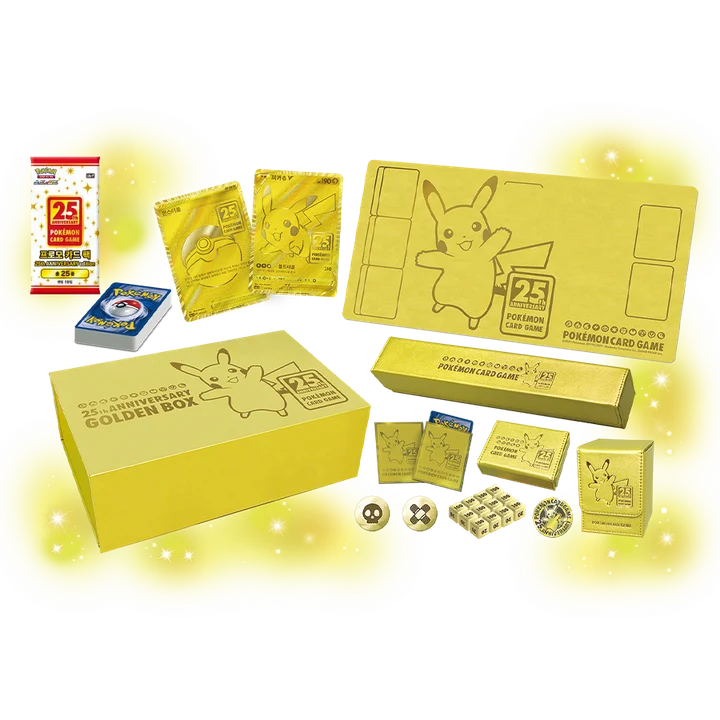 Sword & Shield 25th ANNIVERSARY GOLDEN BOX