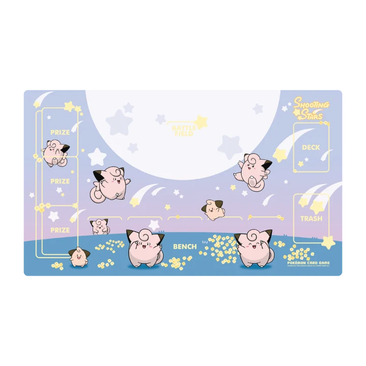 Playmat Clefairy and Shooting Stars