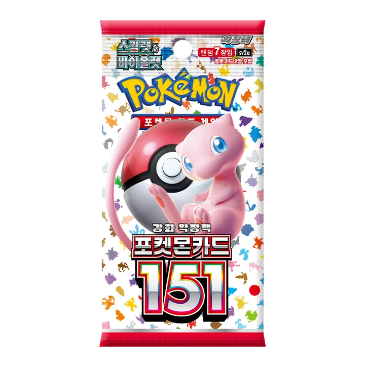 Scarlet & Violet Enhanced Booster Pack Pokémon Card 151