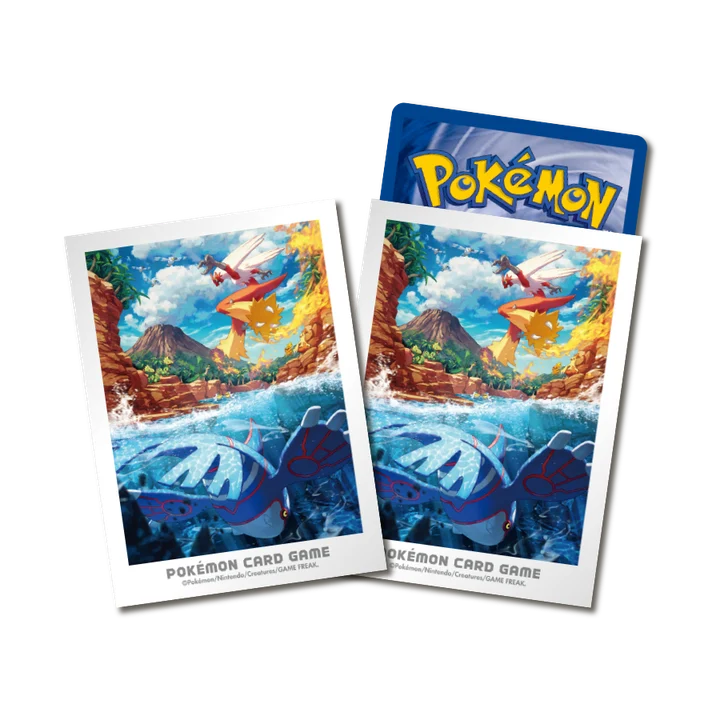 Card Sleeves Hoenn Adventure Kyogre & Blaziken