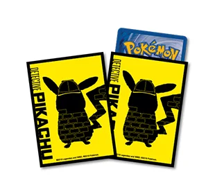 Card Sleeves Detective Pikachu Silhouette