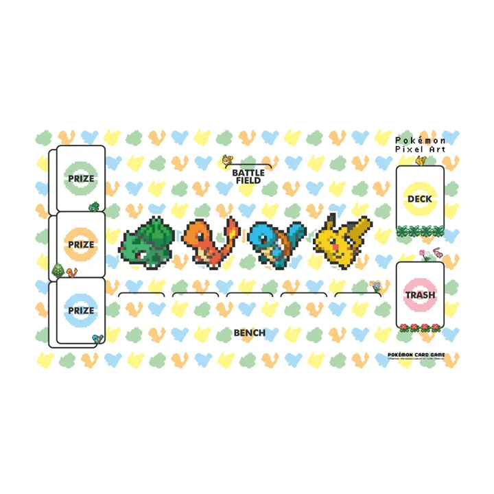 Playmat Pokémon Pixel Art