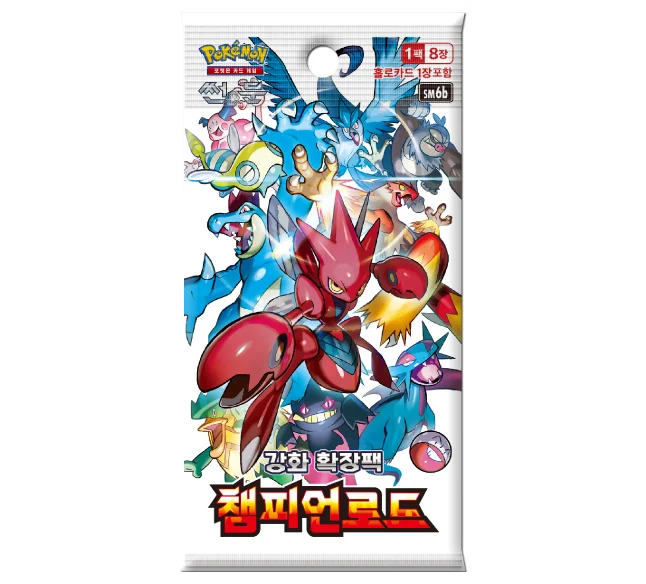 Sun & Moon Enhanced Booster Pack Champion Road