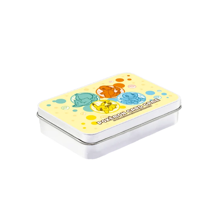 Tin Case Beginning of an Adventure: Pikachu · Bulbasaur · Charmander · Squirtle