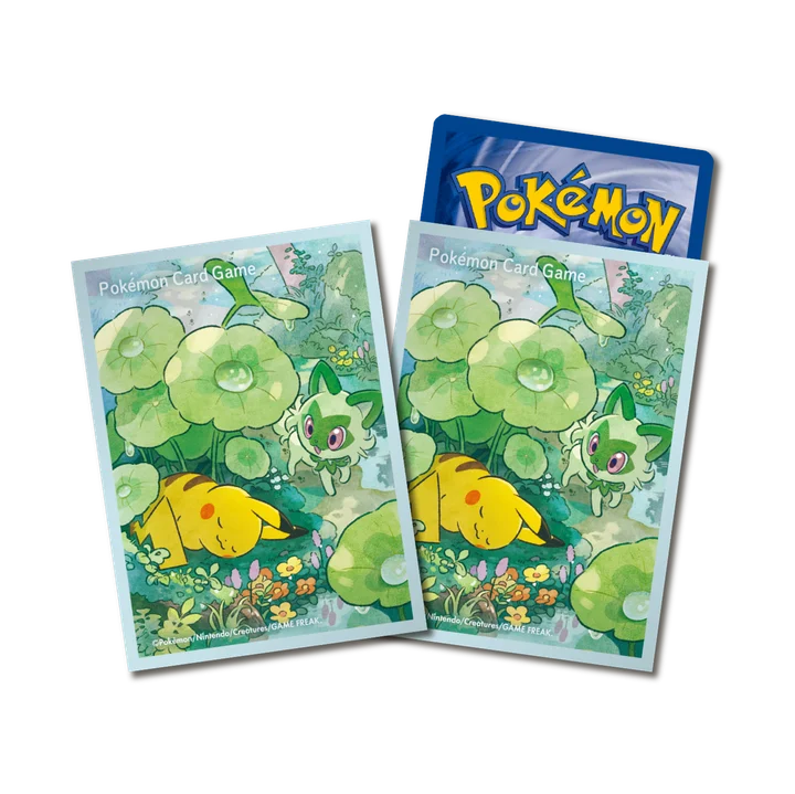 Card Sleeves Pikachu & Sprigatito