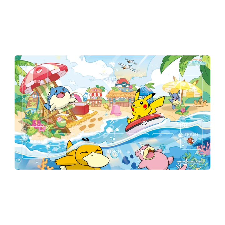 Playmat Pokémon-Chillin’-Summer-Days--- Chilling Beach
