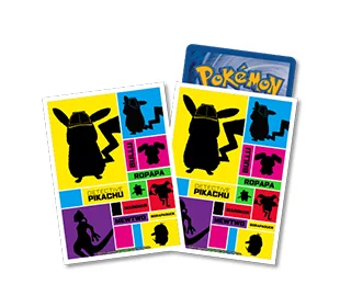 Card Sleeves Detective Pikachu Pattern