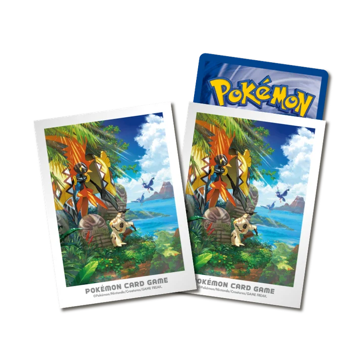 Card Sleeves Alola Adventure Tapu Koko & Mimikyu