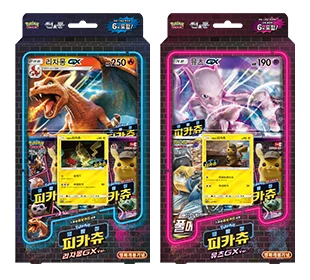 Special Jumbo Card Set Detective Pikachu Charizard GX ver. / Mewtwo GX ver.