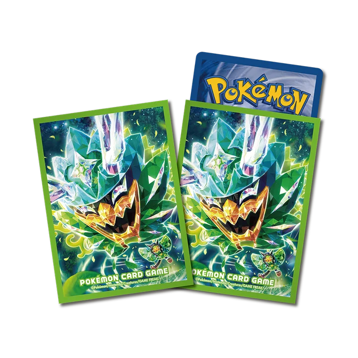 Premium Card Sleeves Terastal Ogerpon Teal Mask