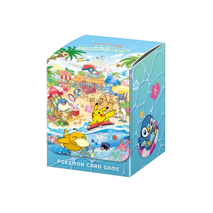 Deck Case Pokémon-Chillin’-Summer-Days--- Chilling Beach