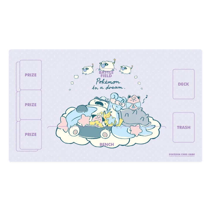 Playmat Pokémon in a dream