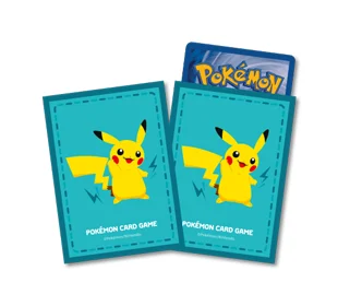 Card Sleeves Pikachu Green
