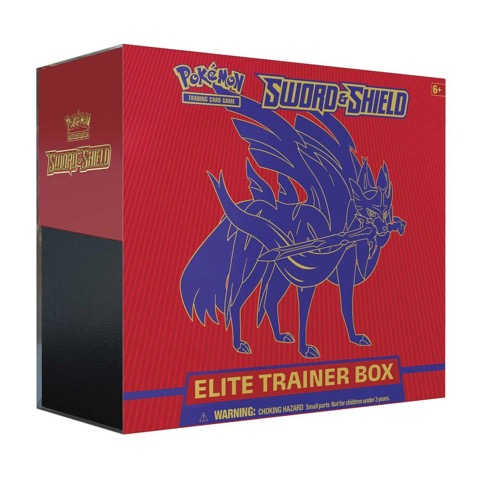 Zacian Elite Trainer Box