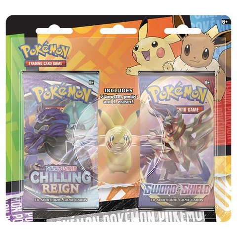 Back to School Eraser Blister