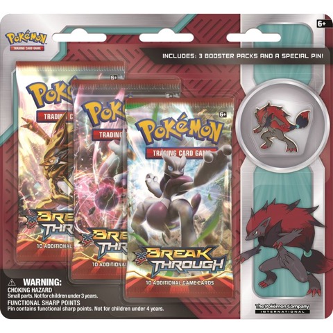 Zoroark Collector's Pin Blister
