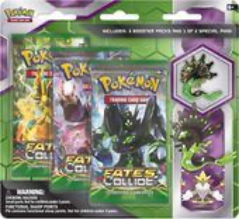 Mega Alakazam and Zygarde Three Pack Pin Blisters
