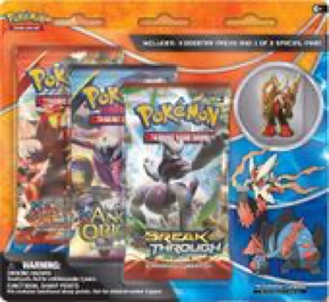 Mega Blaziken and Mega Swampert Three Pack Pin Blisters