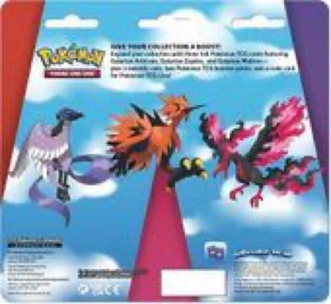 Enhanced 2-Pack Blister: Galarian Articuno, Zapdos & Moltres