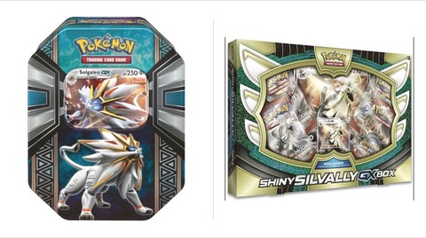 Solgaleo Tin + Shiny Silvally-GX Box