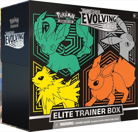 Jolteon, Flareon, Umbreon, and Leafeon Elite Trainer Box