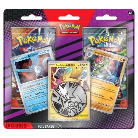Enhanced 2-Pack Blister: Team Rocket's Articuno, Zapdos & Tyranitar